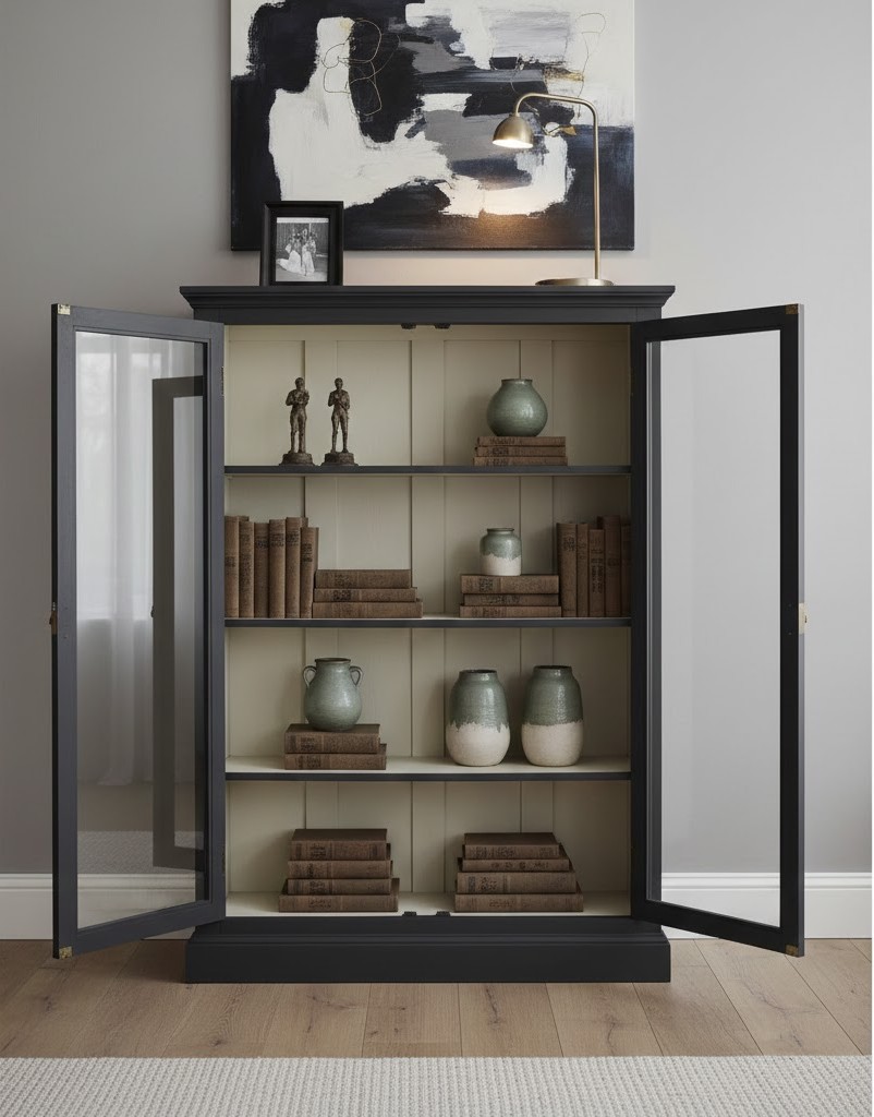 Gerestaureerde boekenkast