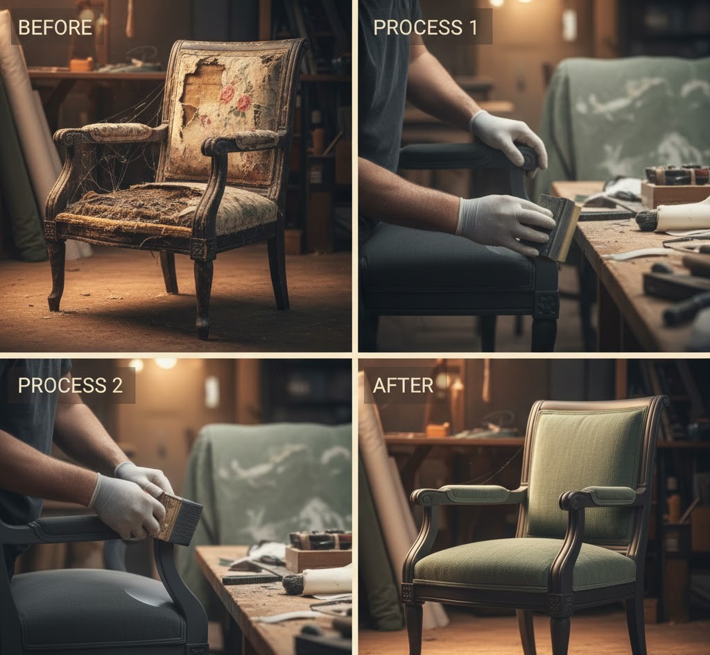 Meubelrestauratie dienst